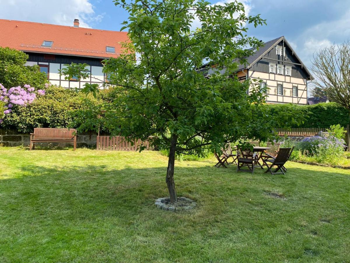 Urlaubsfreude Biedermann Haus Glucksstein Ferienwohnung Aquamarin Bad Schandau Exterior photo