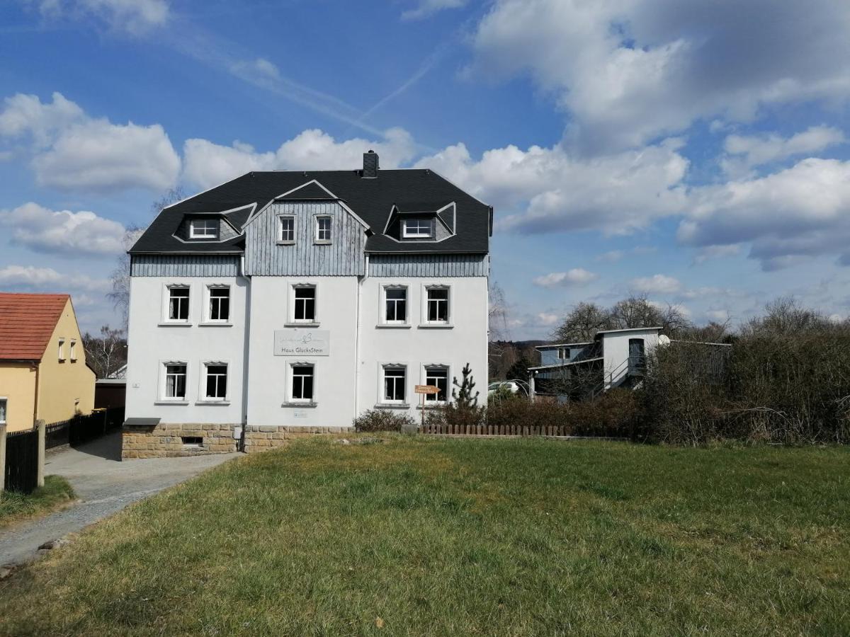 Urlaubsfreude Biedermann Haus Glucksstein Ferienwohnung Aquamarin Bad Schandau Exterior photo